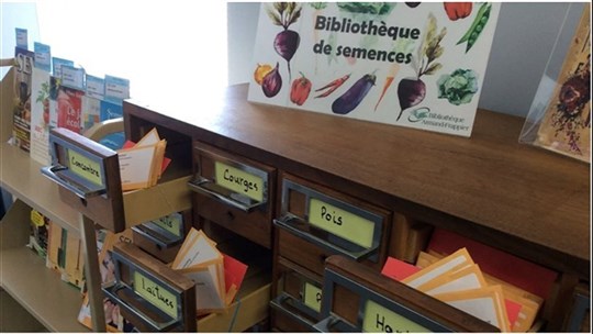Visitez la bibliothèque de semences à Salaberry-de-Valleyfield 