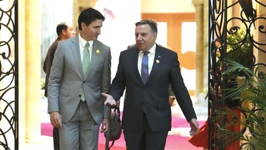 Justin Trudeau et François Legault tiendront une rencontre de travail le 16 décembre